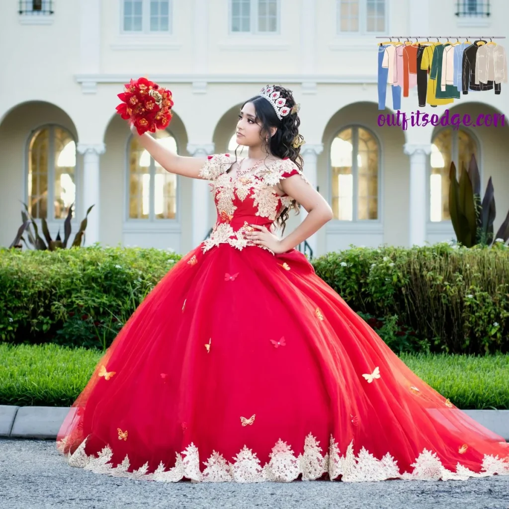 Classic Red Dress with Elegance