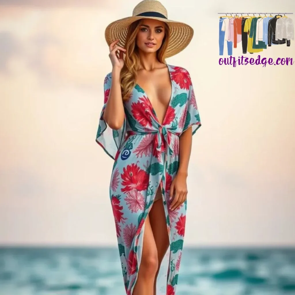 Coral Reef Swim Cover-Up
