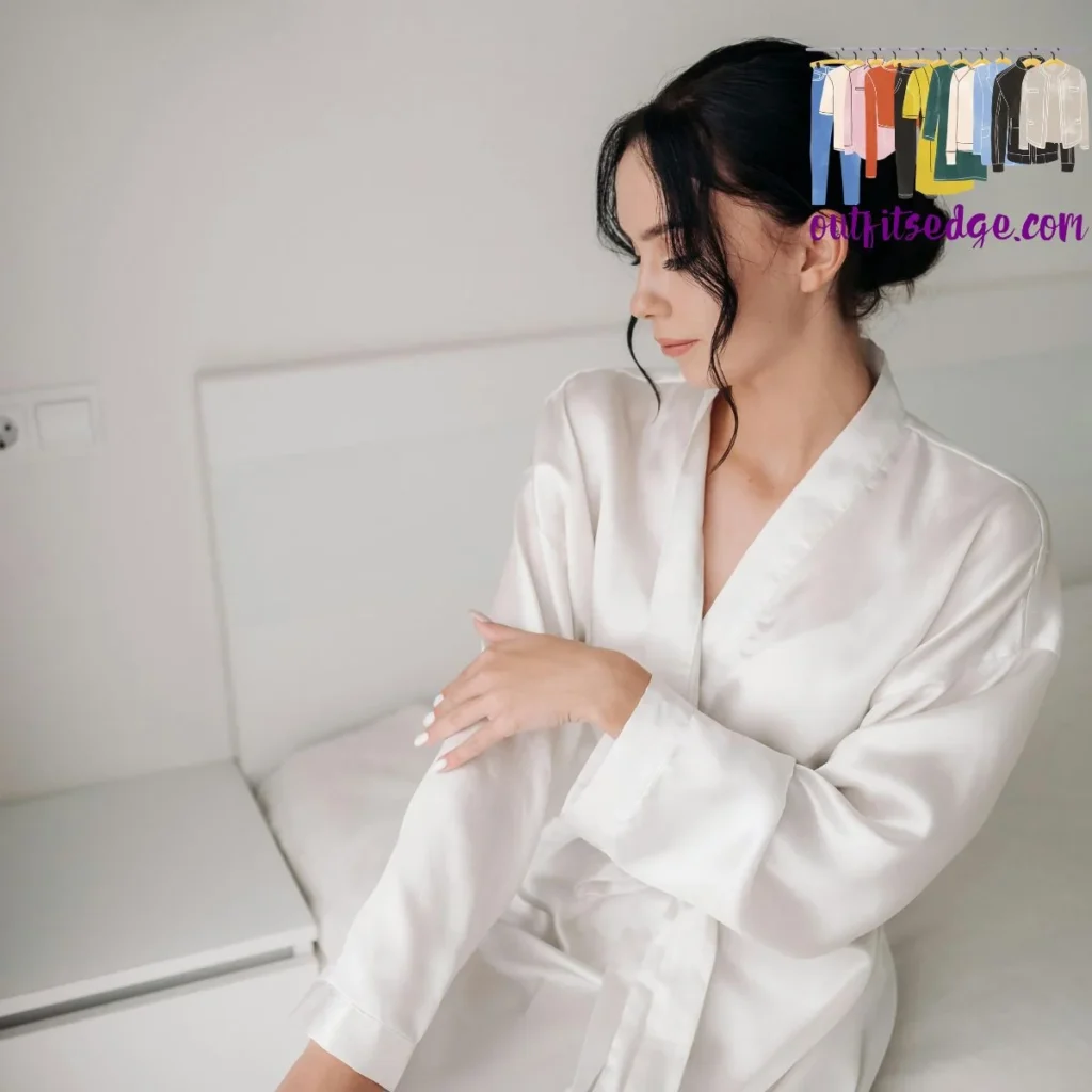 Silk Robe and Silk Pyjamas