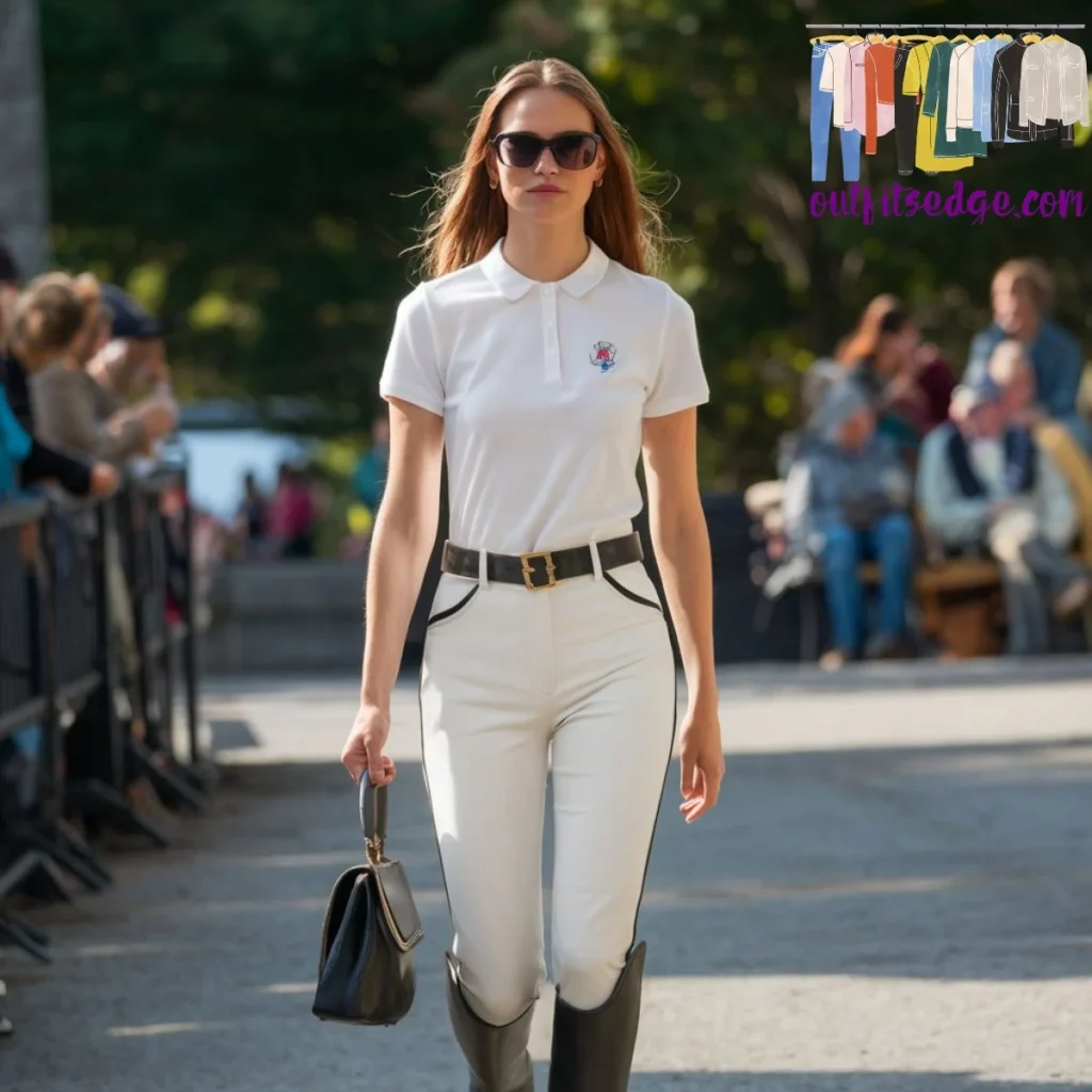 Sleek Polo Shirt and Jodhpurs