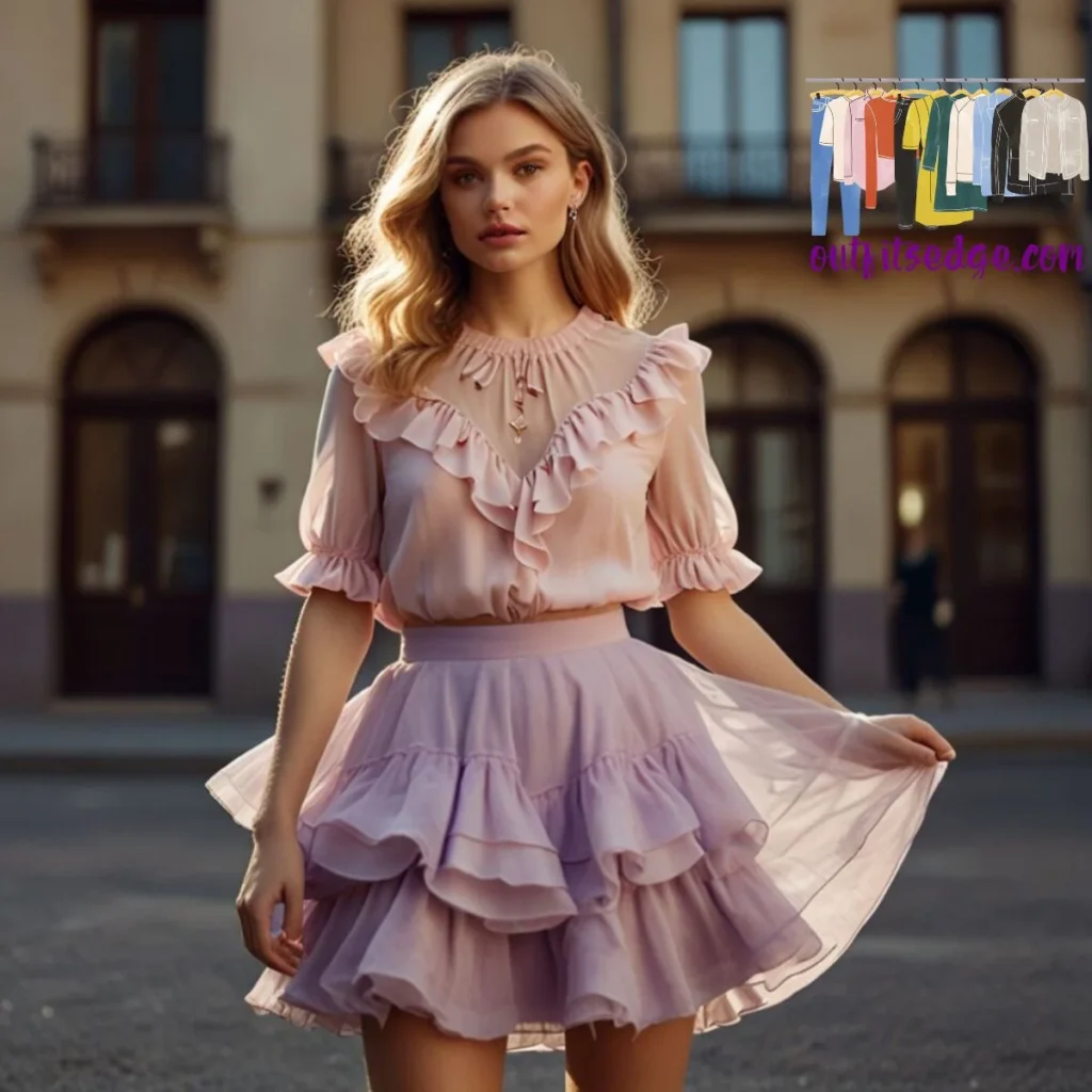 Soft Hues and Romantic Ruffles