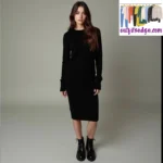 Black Sweater Dress Outfit Ideas